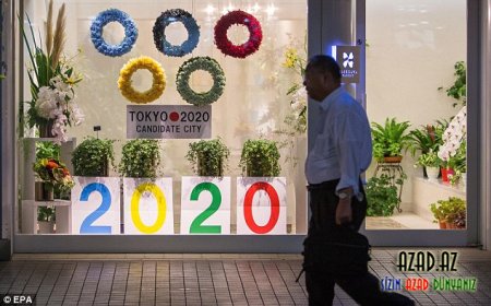 2020-ci il Yay Olimpiya Oyunları Tokioda keçiriləcək