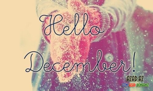 Hello December, Hello Christmas )