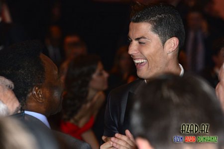 Qızıl topun sahibi Kriştyano Ronaldo oldu- Video
