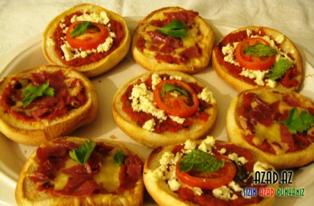 Mini Pizzalar [Hazırlanması]