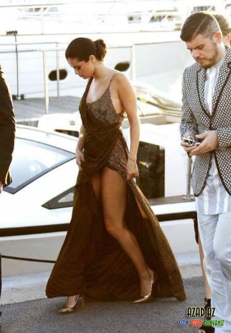 Selena Gomez Leonardo DiCaprio Vəqfi qalasında - FOTO