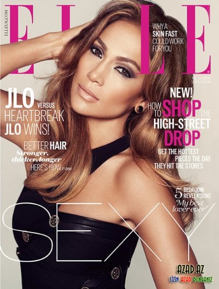 Jennifer Lopez for ELLE '2014
