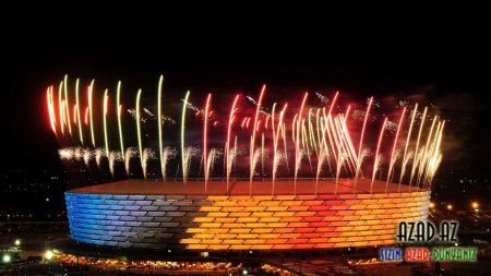 Avropa Oyunlarının rəsmi açılış mərasimi - Video+Foto