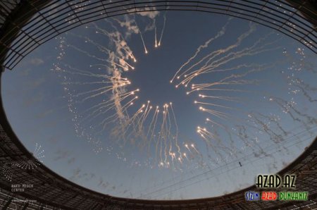 Avropa Oyunlarının rəsmi açılış mərasimi - Video+Foto