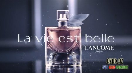 Julia Roberts in advertising perfume Lancome La Vie Est Belle