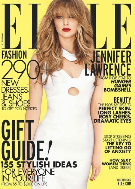 Jennifer Lawrence in ELLE Us