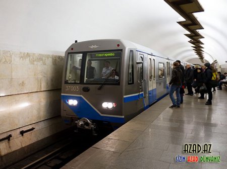 Metroda yeni vaqonlar istifadəyə verildi - VİDEO