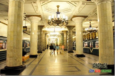 Avropanın ən gözəl metro stansiyaları
