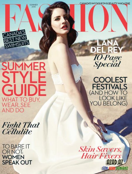 Lana Del Rey Fashion jurnalı üçün