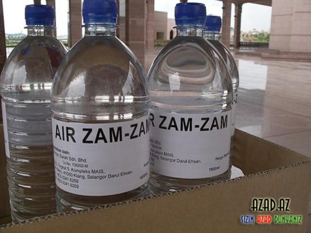 Zəmzəm suyunun inanılmaz xüsusiyyətləri
