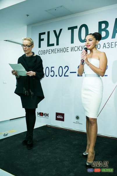 Moskvada "Fly to Baku" ~ "Bakıya uçuş" sərgisinin açılışı..