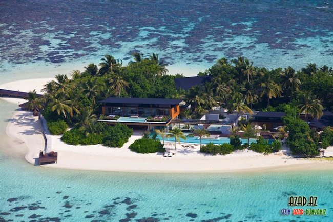 Maldiv adalarında 'Coco Privé' oteli - FOTO