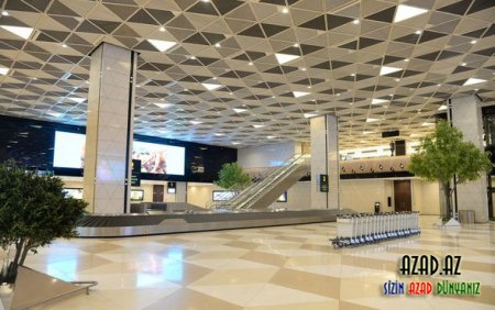 Heydər Əliyev Beynəlxalq Aeroportunun yeni aerovağzal kompleksi – Foto