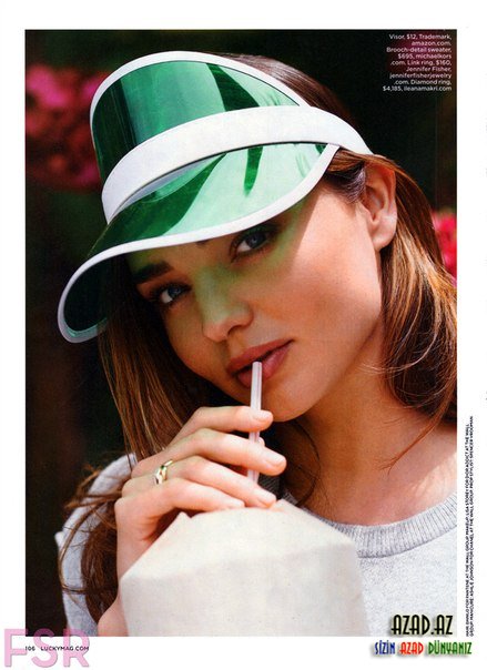 Miranda Kerr - Lucky Magazine June/July 2014