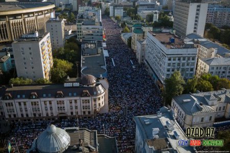 Moskva belə Ramazan bayramı görməmişdi - FOTO
