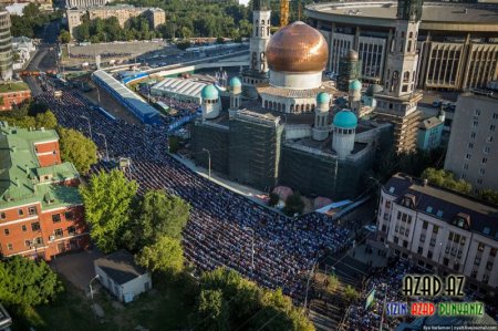 Moskva belə Ramazan bayramı görməmişdi - FOTO