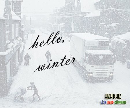 Hello Winter... =))