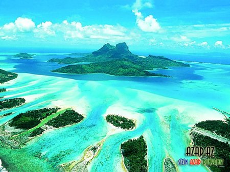 Dünyanın ən romantik adası - FOTO