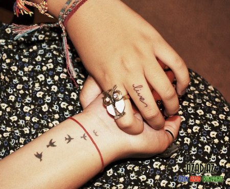 ♥ Xanımlar Üçün Tatuajlar ♥