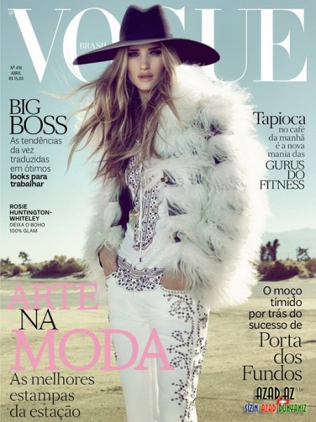 Vogue Brazil  2013 Aprel